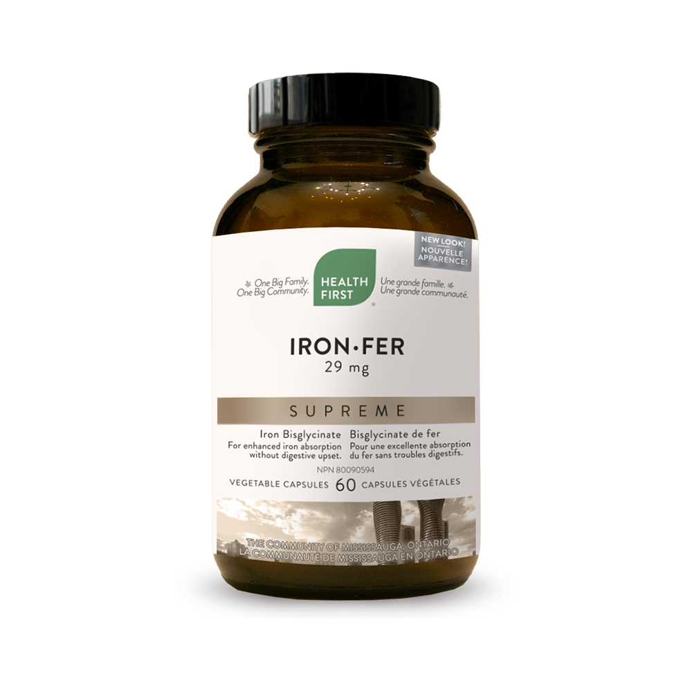 Health First Fer Suprême 29mg 60 capsules