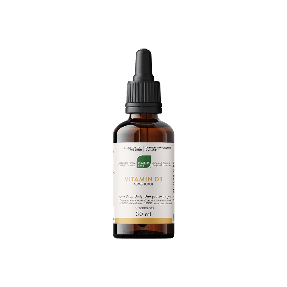 Health First Vitamine D3 1000 UI 30 ml