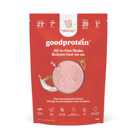 Good Protein Boisson tout-en-un Fraise et crème