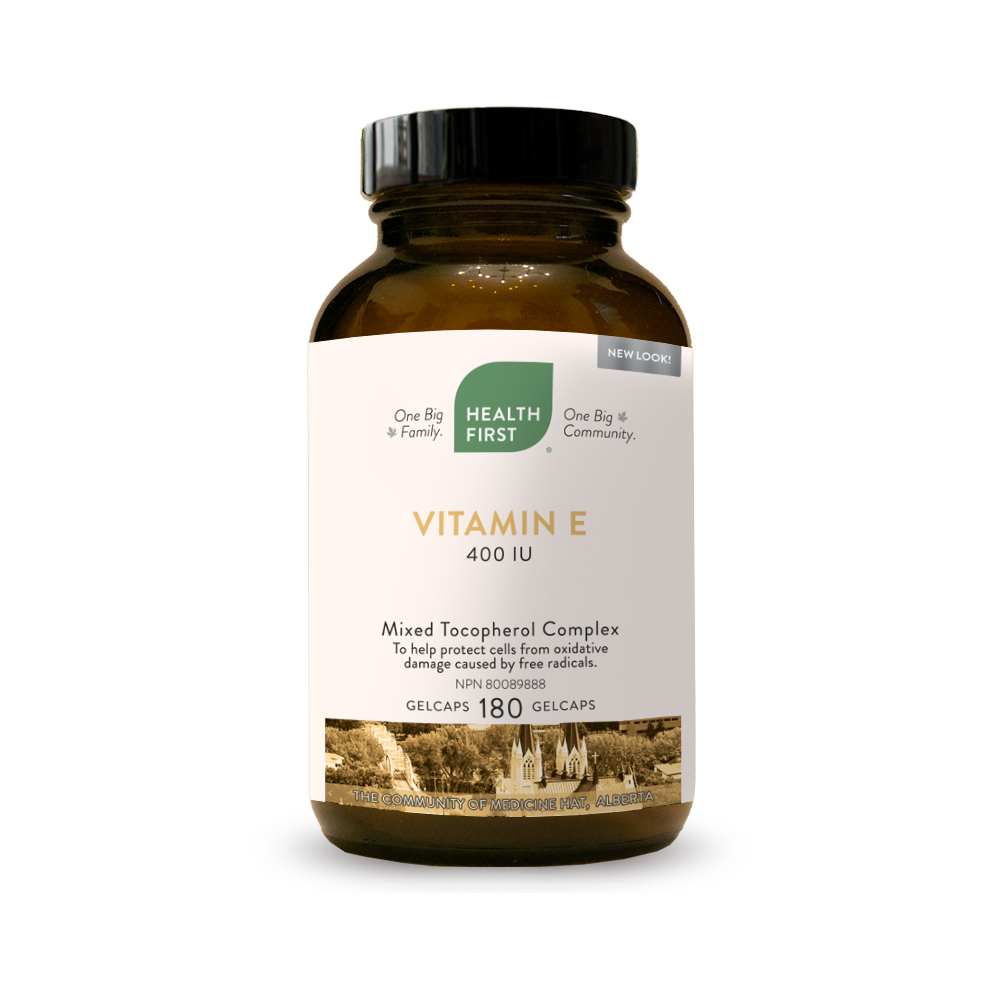 Health First Vitamine E 180 gels