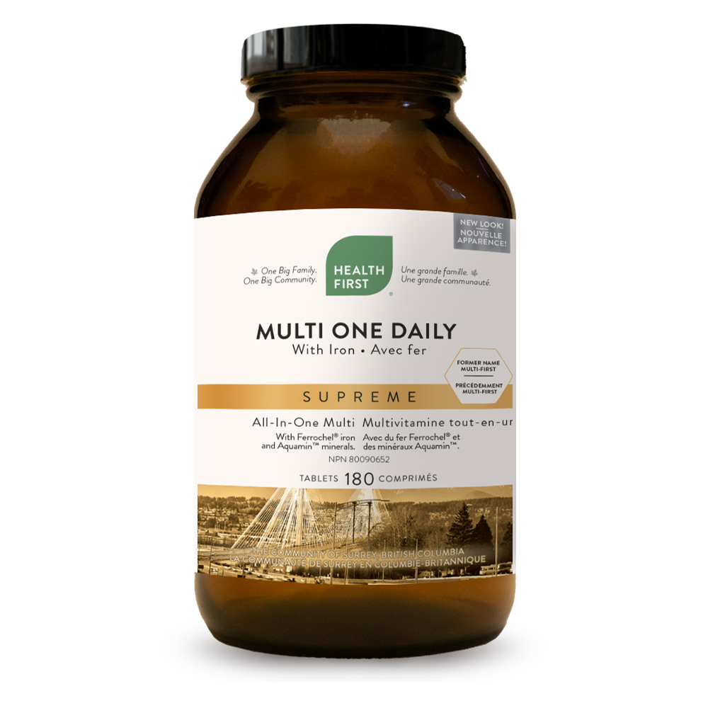Health First Multi One Daily Suprême avec fer 100 comprimés
