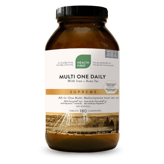 Health First Multi One Daily Suprême avec fer 100 comprimés