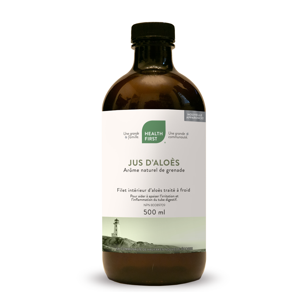 Health First Jus d’aloès arôme grenade 500 ml