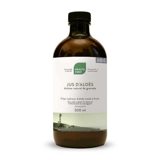Health First Jus d’aloès arôme grenade 500 ml