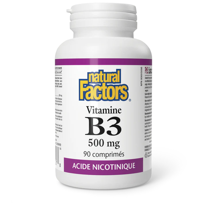 Vitamine B3 500 mg 90 comprimés
