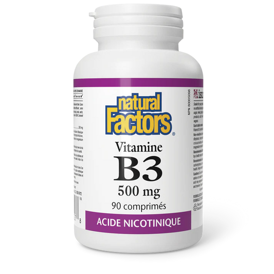 Vitamine B3 500 mg 90 comprimés