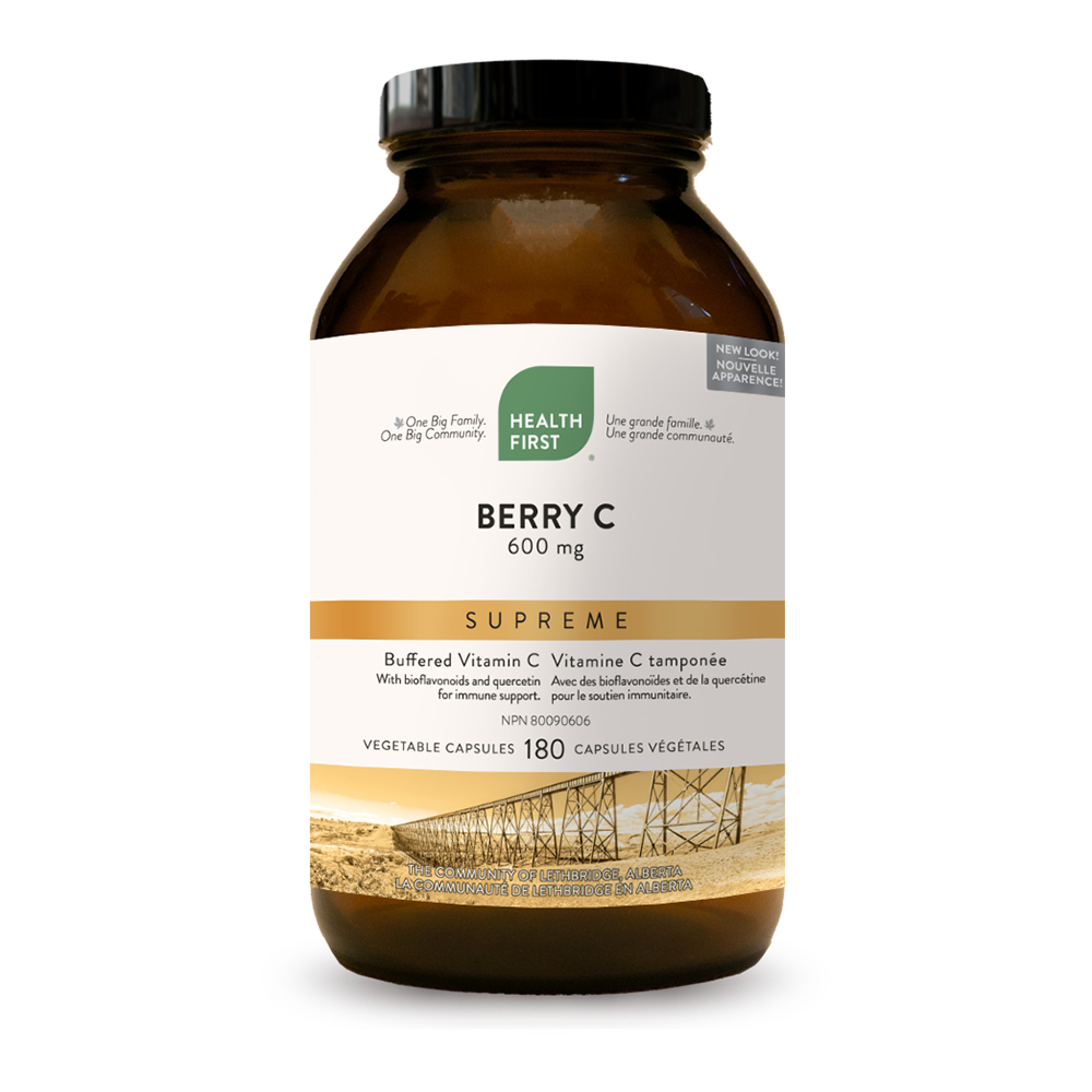 Health First Berry C 600mg 180 capsules