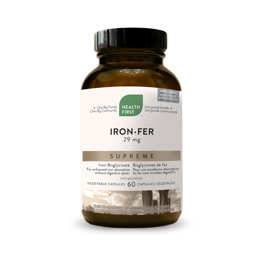 Health First Fer Suprême 29mg 60 capsules