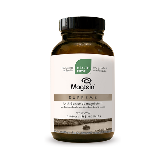 Health First Magtein L-thréonate de magnésium Suprême – 90 capsules