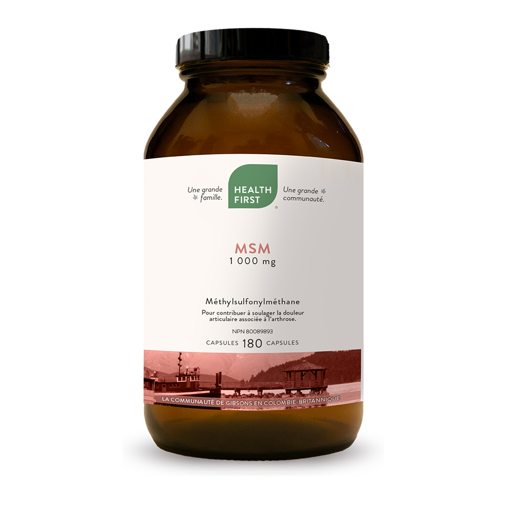 Health First MSM 100mg 180 cap