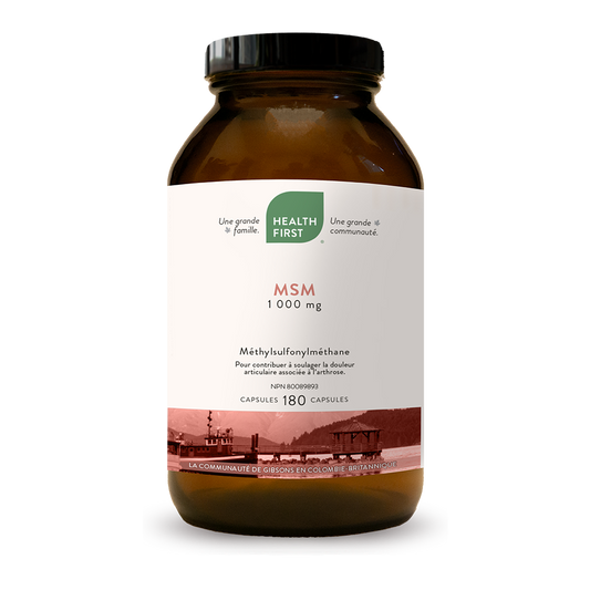 Health First MSM 100mg 180 cap