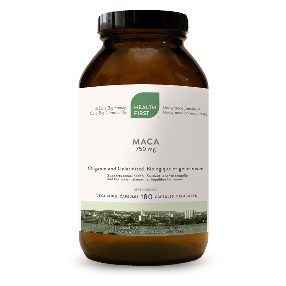 Health First Maca 750 mg 180 capsules