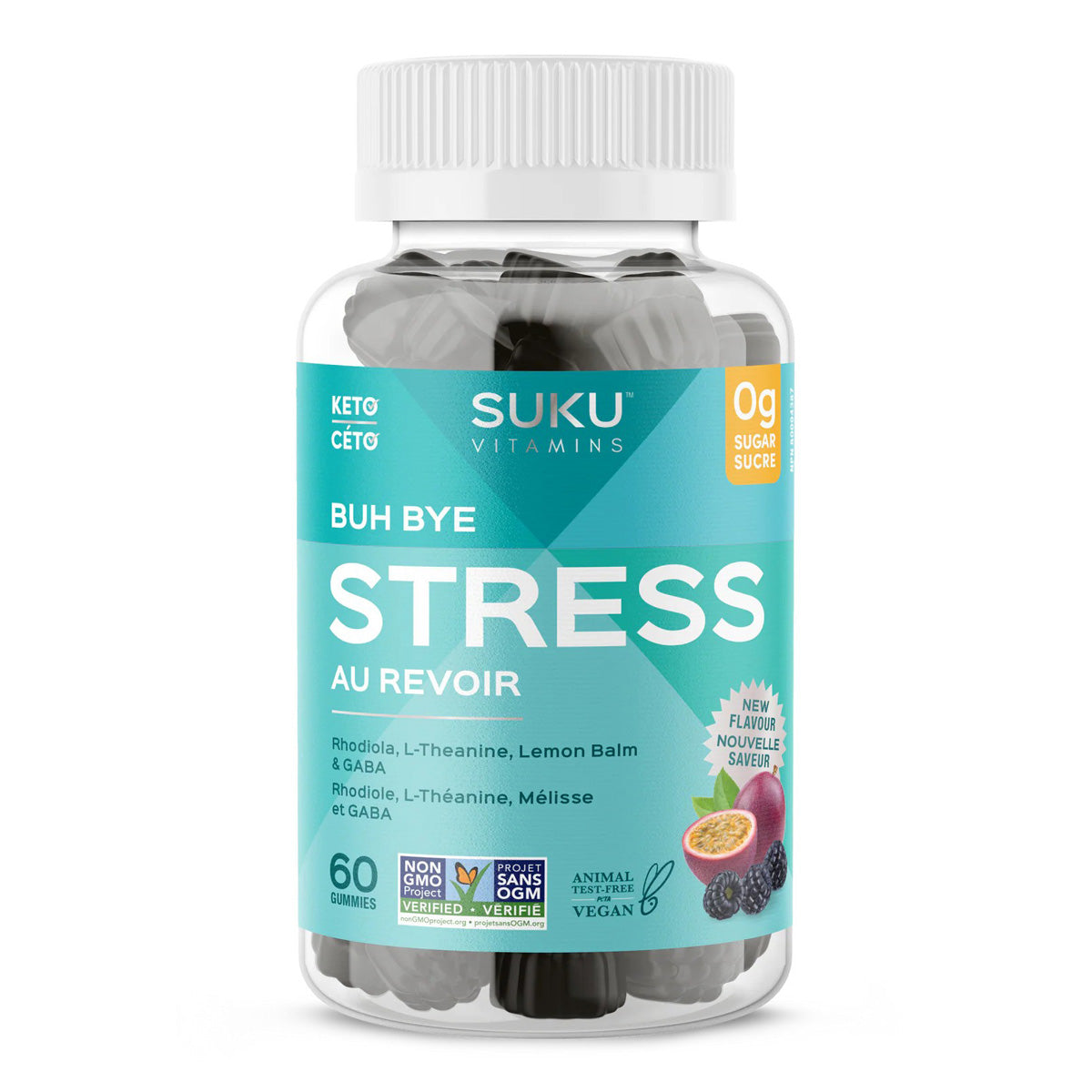 SUKU Au revoir stress – 60 gummies