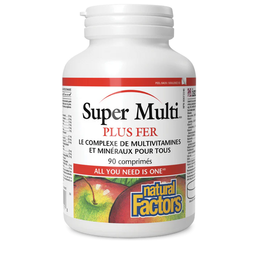 Super Multi plus fer 90 comprimés