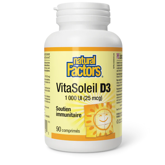 Vitamine D3 1000 UI 90 comprimés