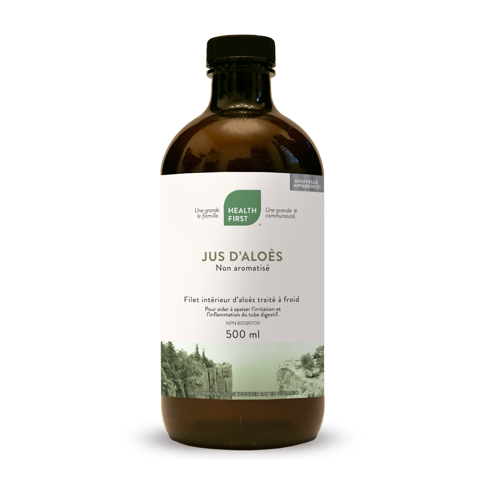 Health First Jus d’aloès sans saveur 500 ml