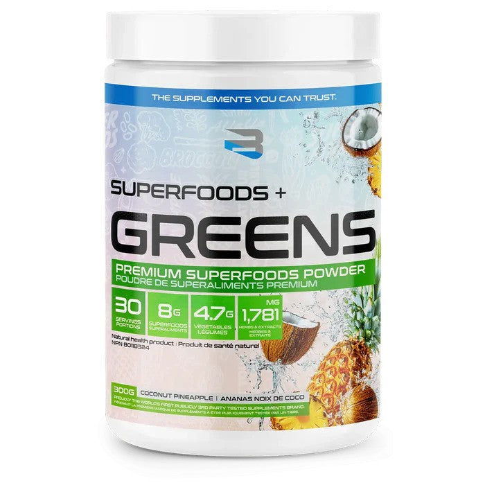 Believe Greens – Super Aliments Verts et Antioxydants