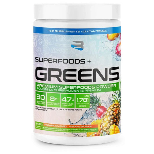 Believe Greens – Super Aliments Verts et Antioxydants