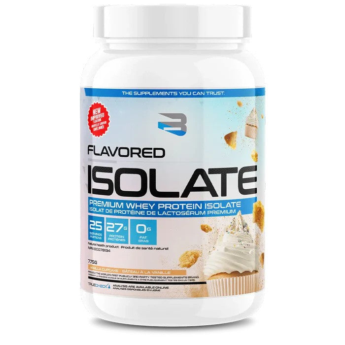 Believe Isolate Protéine – Poudre de protéines de lactosérum de qualité supérieure - 775g