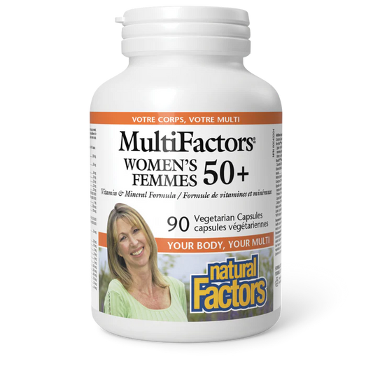 Multi-factors Femmes 50+ 90 capsules végétariennes
