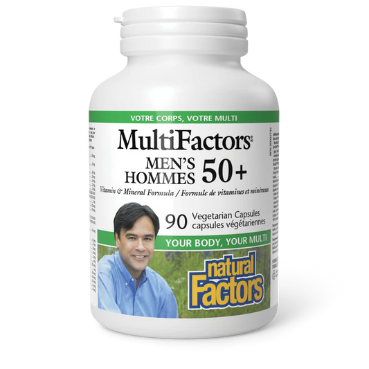 MultiFactors Hommes 50+ 90 capsules végétariennes
